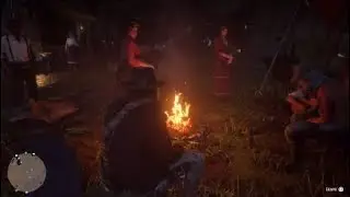 Red Dead Redemption 2 - Gang celebration