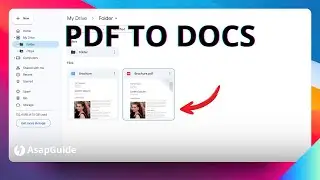 How to Open PDF in Google Docs for Viewing and Editing