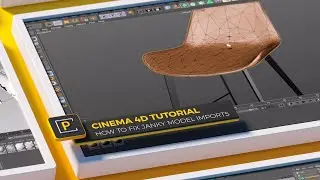 Cinema 4D Tutorial: How to Fix Imported 3D Models that are Janky