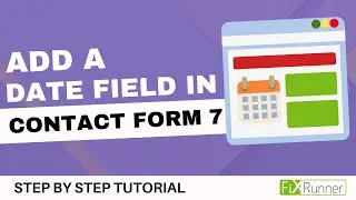 How To Add The Date Field In Contact Form 7