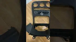 Wrapping My Mercedes C300 Center Console With 6D Carbon Fiber Wrap!