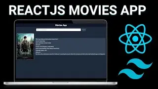 😍 Let's Build Movies App with React Hooks & Tailwind CSS  & OMDb API | React Project Tutorial