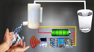 how to make automatic water dispenser / ir sensor project  for school students