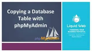 Copying a Database Table with PhpMyAdmin