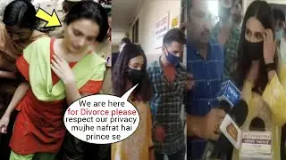 Prince Narula and Yuvika Chaudhary headed for Divorce spotted at Court for filed Divorce