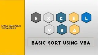 Sorting Data in Excel using VBA Code