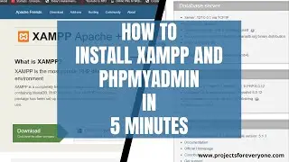 How to install XAMPP and PHPMyadmin and importing SQL file in 5 minutes for Windows 10 - Latest 2022