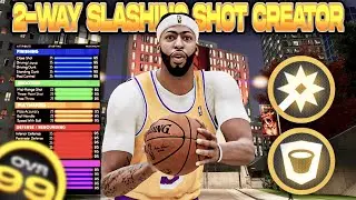 *NEW* GAME BREAKING 2 WAY SLASHING SHOT CREATOR BUILD IN NBA 2K21 NEXT GEN! (ANTHONY DAVIS BUILD!)