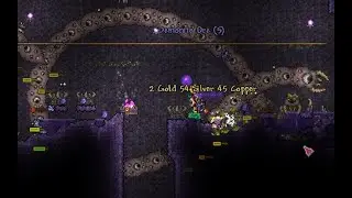 [Terraria] Eater of World (Expert) Boss Fight