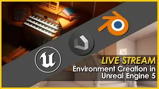 Let's Create: Trims and Pieces Unreal Engine 5 Environment #ue5 #blender