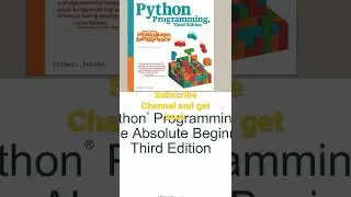 Python Programming For absolute Beginners|Get Book free|