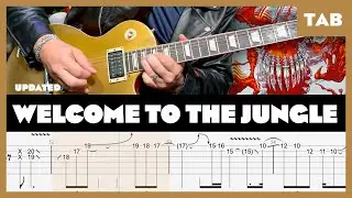 Guns N' Roses - Welcome to the Jungle (remake) - Guitar Tab | Lesson | Cover | Tutorial