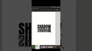 Shadow Reflection in Inkscape #tutorial #design #inkscape