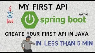 Spring Boot For Beginners || Part 06 || Create Your First  Sample REST API in JAVA