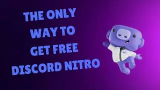 I FOUND THE ONLY WAY TO GET FREE DISCORD NITRO. 100% WORKING.