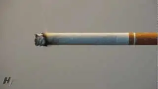 the burning cigarette - Timelapse