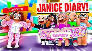 DAYCARE JANICE SECRET DIARY | Roblox | Brookhaven 🏡RP