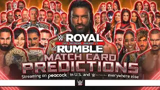 WWE Royal Rumble 2024 - Card Predictions