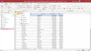 Define a Sort Order for a Query in Design View in MS Access - Office 365