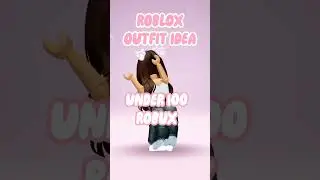 Roblox Outfit Idea For Girls, under 100 robux #roblox #shorts