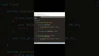Learn PHP | create file class & method & display data | Learn Coding #coding #oop #php