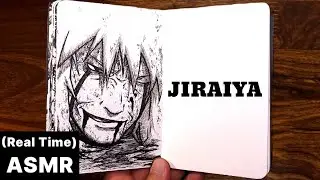 [ASMR] Drawing JIRAIYA✒️ - Naruto (Real Time)