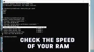 HOW TO TEST THE SPEED OF YOUR RAM IN ANY WINDOWS