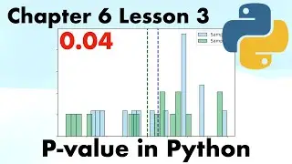 How To Calculate The P-value | Full Course On Statistics for Data Science with Python.