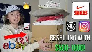 IS RESELLING GETTING EASIER? HOW TO START RESELLING SNEAKERS WITH $500-1000 IN 2022...