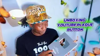 Unboxing @YouTube 100K Play Plaque Button #youtubecreatorawards