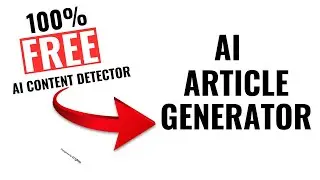 AI Article Generator: Bulk Content in Seconds (Make Money Online with FREE AI Tools)
