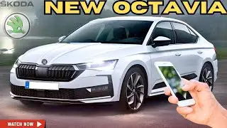 Finally Reveal 2024 Skoda Octavia Facelift - Interior & Exterior Details!