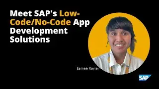 Meet SAP’s Low-Code and No-Code Application Development Solutions