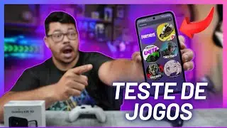 Teste de JOGOS COMPLETO SAMSUNG  GALAXY A35 5G 6GB DE RAM, O Exynos 1380 ainda esquenta?