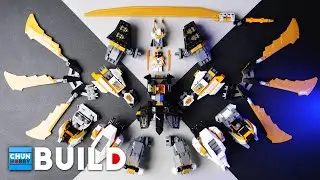 LEGO Speed Build! NINJAGO 71821 Cole's Titan Dragon Mech!! | LEGO NINJAGO 2024 | Beat Build