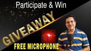 20K Subscribers Giveaway | The Beginning Microphone Giveaway | Free Microphone