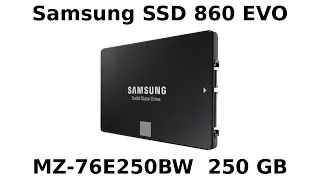 SSD диск Samsung SSD 860 EVO MZ-76E250BW 250GB (Ретест)