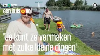 Janneke en Johan Jelies maken er een topmiddag van aan het water | Een huis vol | KRO-NCRV