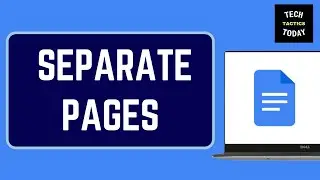 How to Separate Pages in Google Docs