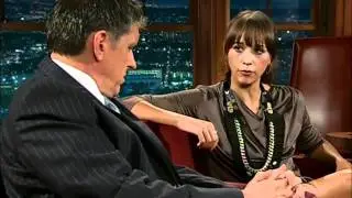 Late Late Show w/ Craig Ferguson: Rashida Jones, 7-24-09