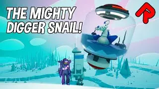 Glacio's Mighty Digger Snail! (Astroneer Xenobiology update pt 5)