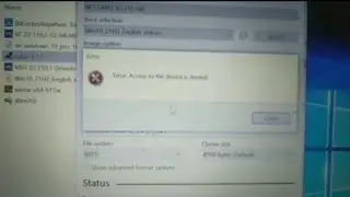 Error: Access to the device is denied Erron in Rufus while making bootable Pendrive