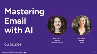 Mastering Email with AI [AI Engage Summit 2024]