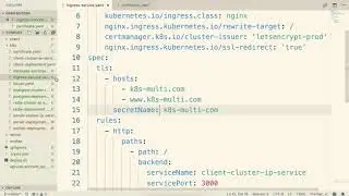 262 Ingress Config for HTTPS