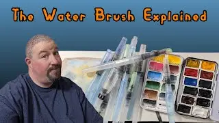 How To Use A Water Brush With Watercolor