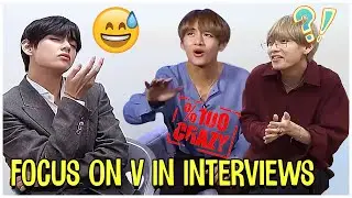 Just Watching BTS Taehyung In Interviews Makes Us Laugh