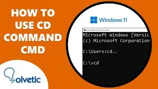 How to Use CD Command in CMD ✔️