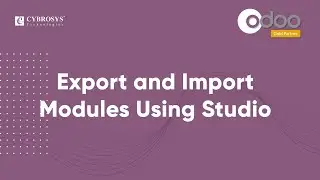 Export and Import Modules Using Studio | Odoo 14 Studio