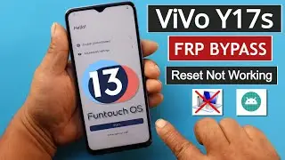 ViVo Y17s Android 13 Frp Bypass/Unlock Google Account Lock Without Pc | Without Factory Test Apk