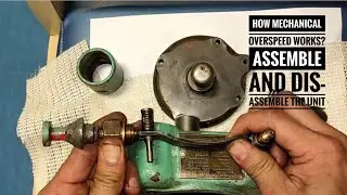 How mechanical overspeed works? /Assemble and dis-assemble /Generator Man B&W / Marine Engineering